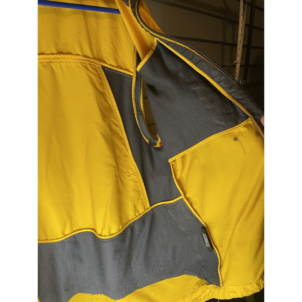 Karrimor LARGE bike vest, PERTEX convertible jacket MISSING SLEEVES yellow - Picture 11 of 16